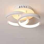 economico Lampade da soffitto con dimmer-1-luce 22,5 cm plafoniera a led moderno stile semplice camera da letto soggiorno personalità creativa forme geometriche dimmerabile portico in metallo nell&#039;illuminazione della porta 18w
