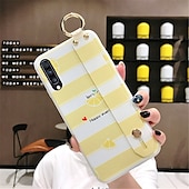 Недорогие Чехлы для Samsung-телефон Кейс для Назначение SSamsung Galaxy S24 S23 S22 S21 S20 Plus Ultra A54 A34 A14 Note 20 Ultra 10 Plus А53 A32 A52 S25 Ультра Кейс на заднюю панель Мода с ремешком на запястье Откидная подножка
