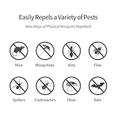 cheap Pest Control-6Pcs Ultrasonic Plug In Pest Repeller For Flea, Insects, Mosquitoes, Mice, Spiders, Ants, Rats, Roaches, Bugs, Non-Toxic, Humans &amp; Pets Safe