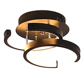 economico Lampade da soffitto con dimmer-1-luce 22,5 cm plafoniera a led moderno stile semplice camera da letto soggiorno personalità creativa forme geometriche dimmerabile portico in metallo nell&#039;illuminazione della porta 18w