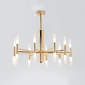 baratos Estilo Sputnik-80 cm sputnik design lustre metal básico galvanizado moderno estilo nórdico 110-240 v