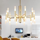 baratos Estilo Sputnik-80 cm sputnik design lustre metal básico galvanizado moderno estilo nórdico 110-240 v