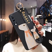 Недорогие Чехлы для Samsung-телефон Кейс для Назначение SSamsung Galaxy S24 S23 S22 S21 S20 Plus Ultra A54 A34 A14 Note 20 Ultra 10 Plus А53 A32 A52 S25 Ультра Кейс на заднюю панель Мода с ремешком на запястье Откидная подножка