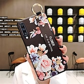 Недорогие Чехлы для Samsung-телефон Кейс для Назначение SSamsung Galaxy S24 S23 S22 S21 S20 Plus Ultra A54 A34 A14 Note 20 Ultra 10 Plus А53 A32 A52 S25 Ультра Кейс на заднюю панель Мода с ремешком на запястье Откидная подножка