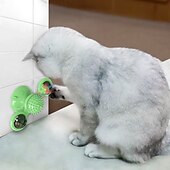 abordables Jouets pour chats-Jouets pour Chat Jouet interactif Jouet rotatif Ensemble de jouets pour chats Moulin à vent Jouets Interactifs pour Chat Jouets amusants pour chats Chat Petit Chat 1 jeu Rondes Compatible avec