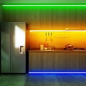 baratos Controlo Remoto-10m 32.8ft led strip light conjuntos de luz regulável rgb mudança de cor 600 leds 5050 smd controle remoto ip44 para decoração de festa em casa diy