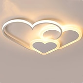 cheap Ring &amp; Round Design-Modern LED Ceiling Light Creative Personality Love Heart Design Children's Room Boys and Girls Eye LED Lamps 30 W