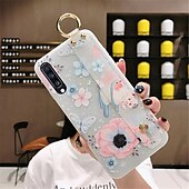 Недорогие Чехлы для Samsung-телефон Кейс для Назначение SSamsung Galaxy S24 S23 S22 S21 S20 Plus Ultra A54 A34 A14 Note 20 Ultra 10 Plus А53 A32 A52 S25 Ультра Кейс на заднюю панель Мода с ремешком на запястье Откидная подножка