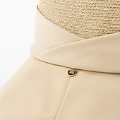 abordables Sombreros de fiesta-Sombreros Poliéster Sombrero de copa Casual Elegante Con Tul Celada Sombreros