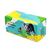 abordables Jouets pour chats-Jouets pour Chat Jouet interactif Jouet rotatif Ensemble de jouets pour chats Moulin à vent Jouets Interactifs pour Chat Jouets amusants pour chats Chat Petit Chat 1 jeu Rondes Compatible avec