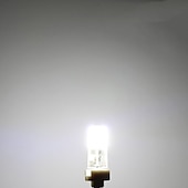 cheap LED Bi-pin Lights-10pcs G4 5W 3014 x 48 LEDs White Light Lamps AC12V Non-dimmable Equivalent to 20W-25W T3 Halogen Track Bulb Replacement LED Bulbs