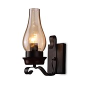 baratos Iluminação de Parede LED-Lightinthebox lâmpada de parede retro vintage rústico scone de parede de vidro para quarto cabeceira industrial luz de parede luminárias led lâmpadas corredor escada