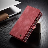 Недорогие Чехлы для Samsung-Чехол для телефона Samsung Galaxy Wallet Card S22 Ultra Plus S21 FE S20 A72 A52 A32 5G Note 20 10 Ultra Plus A51 с молнией и ремешком для телефона подставка однотонная PU-кожа