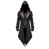 abordables Disfraz de videojuego-Inspirado por El país de las maravillas retorcido Súper Héroes Vídeo Juego Disfraces de cosplay Trajes De Cosplay Cosecha Chaqueta Disfraces