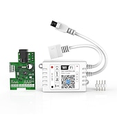 رخيصةأون قواعد ومثبتتات المصابيح-zdm wifi اللاسلكية led تحكم ذكي يعمل مع نظام الروبوت و ios الهاتف المحمول التطبيق مجانية ل rgb led ضوء 5 فولت إلى 28 فولت dc 4a يأتي مع واحد 24 مفاتيح التحكم عن بعد