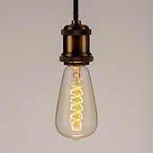 preiswerte Strahlende Glühlampen-6pcs / 4pcs 40 w e26 / e27 st64 warmweiß retro / kreativ / dimmbar glühbirne vintage edison glühbirne 220-240 v