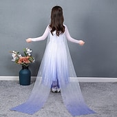 ieftine Costume pentru fete-Săptămâna Cărții 2026 Regina Zăpezii Înghețat Îngheţat Prințesă Rochii Rochie de fete cu flori Crăciun rochie de vacanță for Fete Copilului Crăciun Nuntă Invitat la nunta