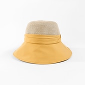 abordables Sombreros de fiesta-Sombreros Poliéster Sombrero de copa Casual Elegante Con Tul Celada Sombreros