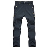 economico Fondi-Per donna Pantaloni da escursione Pantaloni foderati in pile Pantaloni impermeabili Inverno Esterno Tenere al caldo Impermeabile Antivento Traspirante Pantalone / Sovrapantaloni Pantaloni Nero Viola