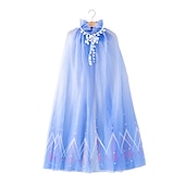 levne Dívčí kostýmy-Princeznovské Elsa Cosplay kostým Přehoz Filmové kostýmy for Dívčí Dětské Den dětí Plesová maškaráda