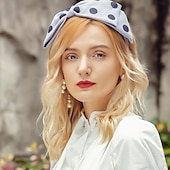 cheap Fascinators-Hats Polyester Bucket Hat Wedding Casual Elegant With Bowknot Headpiece Headwear