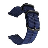 cheap Garmin Watch Bands-Watch Band for Garmin TomTom Forerunner 645/245/158/55 Music Fenix 7S / 6S / 5S Plus Pro Sapphire Solar Descent Mk2S, D2 Delta S Vivoactive 3 Venu Sq 2(Music) / Sq(Music) / 2 Plus, Venu Nylon