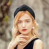 levne Fascinátory-Elegantní Vlasové ozdoby Polyester Klobouky / Vlasové ozdoby s Mašle 1ks Zvláštní příležitosti / Večírek Přílba