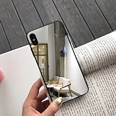 お買い得  iPhone用ケース-電話 ケース 用途 iPhone 16 iPhone 15 プロマックスプラス iPhone 14 13 12 11 Pro Max Plus X XR XS バックカバー ミラー 純色