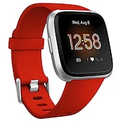 abordables Correas de reloj Fitbit-Correa de Smartwatch Compatible con Fitbit Versa 2 / Versa Lite / Versa SE / Versa Silicona Reloj inteligente Correa Suave Elástico Ajustable Correa Deportiva Reemplazo Pulsera