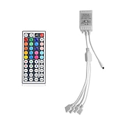 cheap Remote Control-RGB LED Strip Lights Set Dimmable 20m 65.6ft Tiktok Lights 600 LEDs 5050 SMD 10mm Remote Control RC Cuttable Linkable Suitable for Vehicles Self-adhesive Color-Changing IP44