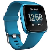 abordables Correas de reloj Fitbit-Correa de Smartwatch Compatible con Fitbit Versa 2 / Versa Lite / Versa SE / Versa Silicona Reloj inteligente Correa Suave Elástico Ajustable Correa Deportiva Reemplazo Pulsera