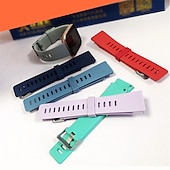 abordables Correas de reloj Fitbit-Correa de Smartwatch Compatible con Fitbit Versa 2 / Versa Lite / Versa SE / Versa Silicona Reloj inteligente Correa Suave Elástico Ajustable Correa Deportiva Reemplazo Pulsera