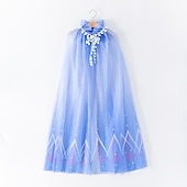 levne Dívčí kostýmy-Princeznovské Elsa Cosplay kostým Přehoz Filmové kostýmy for Dívčí Dětské Den dětí Plesová maškaráda