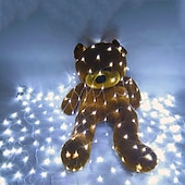 economico Plug in elettrico-luci nette a led 3m x 2m 200 luci nette a led luci per tende luci rete da pesca bianco caldo bianco blu multicolore albero di natale festa di decorazione della casa viola blu bianco caldo multi