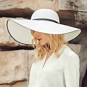 levne Party klobouky-Polyesterové klobouky s pleteným popruhem 1KS svatební  Melbourne Cup čelenka oblékněte se ohromit klobouky dostihový den šaty