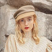billige Partyhatter-polyester hatter med fargeblokk 1 stk casual hodeplagg
