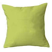 cheap Textured Throw Pillows-Decorative Toss Pillows 1pc Soft Plush Pillow Cover Solid Colored Candy color Multicolor Simple Square Zipper Traditional Classic Outdoor Cushion for Sofa Couch Bed Chair Pink Blue Purple Yellow