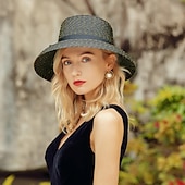 preiswerte Partyhut-Kopfbedeckung Alltag Polyester Hüte mit Schleife 1 Stück Alltag / Freizeitskleidung Kopfschmuck