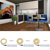 cheap USB Strip Lights-LED Strip Lights Wireless PIR Motion Sensor 3M LED Bed Closet Night Light 5V 2835 LED Strip AAA Battery Power Flexiable lamp Illumination