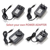 זול שלט רחוק-3x5m 49ft LED רצועת אורות מסיבת חג המולד טלוויזיה תאורה אחורית תפאורה 900 2835smd rgb גמיש ir 44key שלט רחוק 1 עד 3 מחבר כבל דבק עצמי שינוי צבע