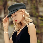 billige Partyhatter-polyester hatter med fargeblokk 1 stk casual hodeplagg
