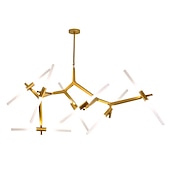 baratos Candeeiros de Lustre-170 cm sputnik design lustre de alumínio sputnik mini acabamentos pintados estilo nórdico moderno 110-120v 220-240v