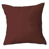 cheap Textured Throw Pillows-Decorative Toss Pillows 1pc Soft Plush Pillow Cover Solid Colored Candy color Multicolor Simple Square Zipper Traditional Classic Outdoor Cushion for Sofa Couch Bed Chair Pink Blue Purple Yellow