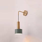 economico Lampade LED da parete-lightinthebox lampade da parete moderne e creative in stile nordico&amp;amp;amplificatore; applique soggiorno camera da letto applique da parete in metallo 110-120v 220-240v 12 w