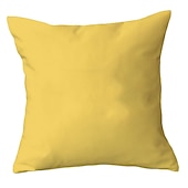 cheap Textured Throw Pillows-Decorative Toss Pillows 1pc Soft Plush Pillow Cover Solid Colored Candy color Multicolor Simple Square Zipper Traditional Classic Outdoor Cushion for Sofa Couch Bed Chair Pink Blue Purple Yellow