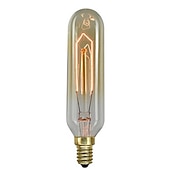 billige Glødelamper-10stk / 6stk 40w e14 t10 varm hvit 2200-2700 k retro / dimbar / dekorativ glødelampe vintage edison lyspære 220-240 v
