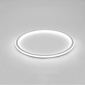 お買い得  フラッシュマウント＆セミフラッシュマウント-1ライト　新しいled　シーリング　ランプラウンド　超薄型　シンプル　円形　デザイン　シーリングライト　メタル　ベッドルーム　ランプ　北欧クリエイティブ　家庭用　オフィス　スタディダイニングランプ　28wリモコンでのみ調光可能