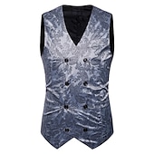 cheap Tops-Vintage Gothic Royal Style Masquerade Vest Waistcoat Plague Doctor Jacquard Jacquard Men&#039;s Christmas Halloween Carnival Event / Party Carnival of Venice Adults&#039; Vest
