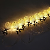 olcso Hálózatra csatlakoztatható elektronika-elegáns esküvői fogadás buli 3m 20 led ananász led zsinór kreatív usb plug-in tündérfények karácsonyi esküvő kerti parti családi party szoba Valentin napi dekoráció medál