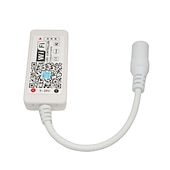 halpa Lampunkannat ja liittimet-ZDM® 1kpl SMD 3528 / SMD 5050 Smart / Wifi / Lampun lisävaruste Muovi ja metalli RGB-ohjain RGB LED Strip Light 180 W